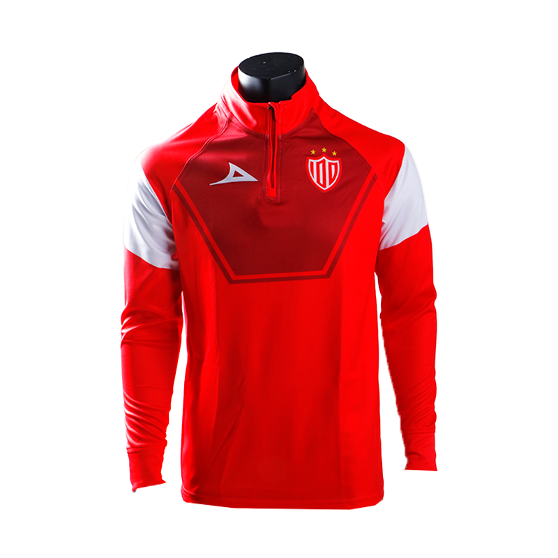 Sudadera Medio Cierre Roja 23 24 Tienda Oficial Necaxa