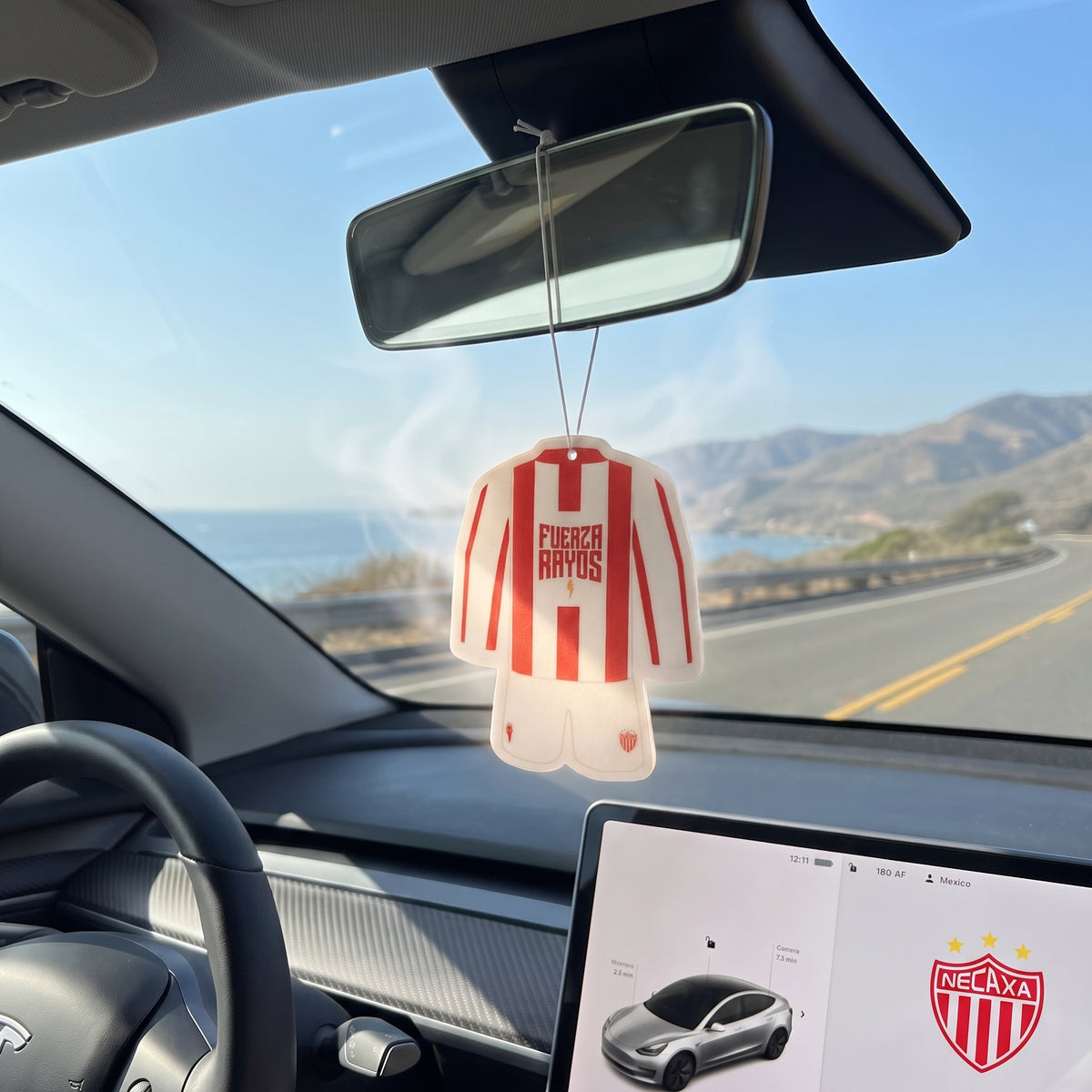 Aromatizante para auto Uniforme Necaxa